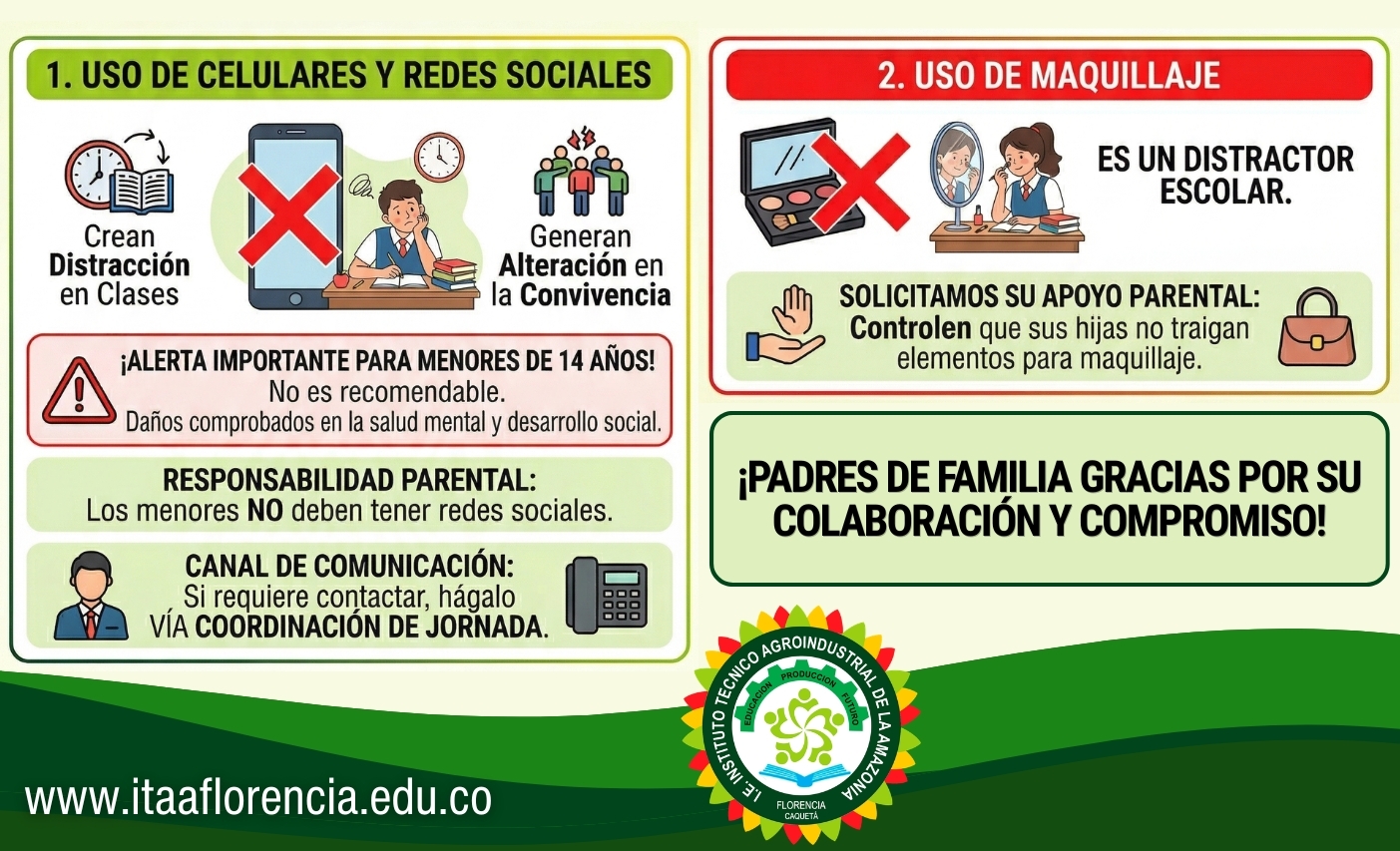 Directrices del ITAA para una mejor vida escolar